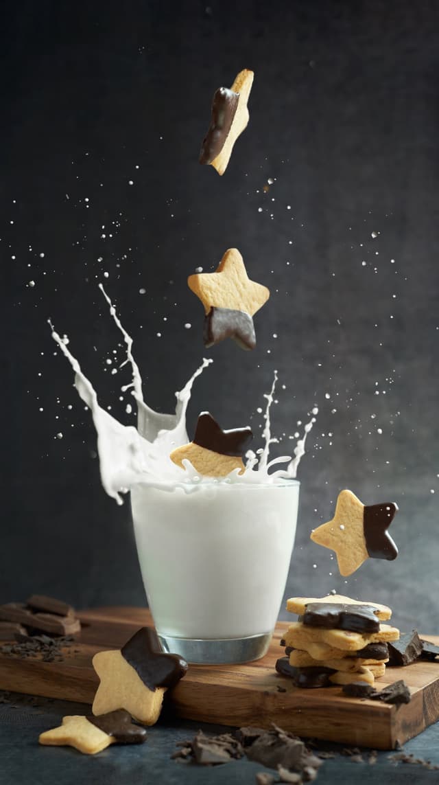 Choco Dip Cookies 🍪🍫